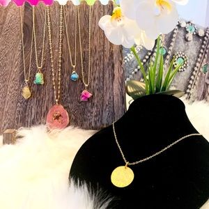 Beautiful costume jewelry with pendant